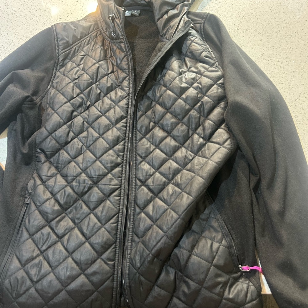 New Balance Women's Black Quilted Jacket